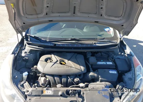 2012 Hyundai Elantra Gls (Ulsan Plant) from USA, damaged, VIN KMHDH4AEXCU377827